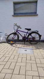 Paarse fiets, Fietsen en Brommers, Ophalen, Gebruikt