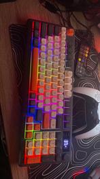 Mooi draadloos keyboard ( kijk beschrijving ), Computers en Software, Toetsenborden, Ophalen, Gaming toetsenbord, Draadloos, Wearwolf m96