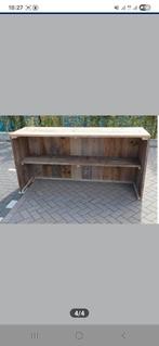 Bar toog barmeubel steigerhout, Tuin en Terras, Tuinbanken, Ophalen, Zo goed als nieuw