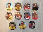 Lot de 11 cartes Chiquita - Coureurs cyclistes des années 60, Verzamelen, Ophalen of Verzenden, Gebruikt, Poster, Plaatje of Sticker