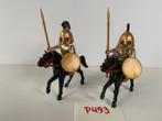 PLAYMOBIL P493: 2 GRIEKSE RUITERS TE PAARD, Kinderen en Baby's, Speelgoed | Playmobil, Ophalen of Verzenden, Nieuw, Los Playmobil