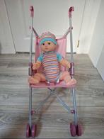 Poppen buggy met pop en assecoirres, Kinderen en Baby's, Speelgoed | Poppen, Ophalen