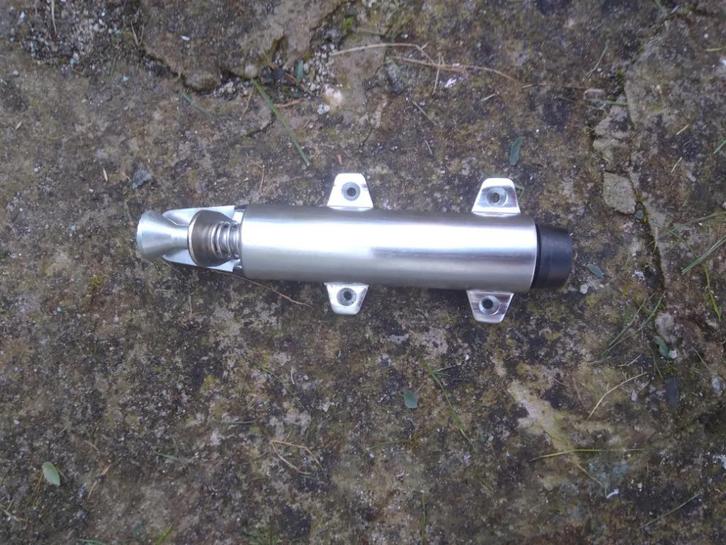 Nieuwe Roestvrijstalen telescopische deurhouder zinklegering, Doe-het-zelf en Bouw, Overige Doe-Het-Zelf en Bouw, Nieuw, Ophalen of Verzenden