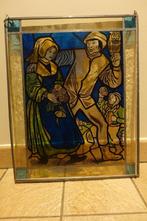 glas in lood: Tijl en Nele, Ophalen, Zo goed als nieuw, Glas in lood