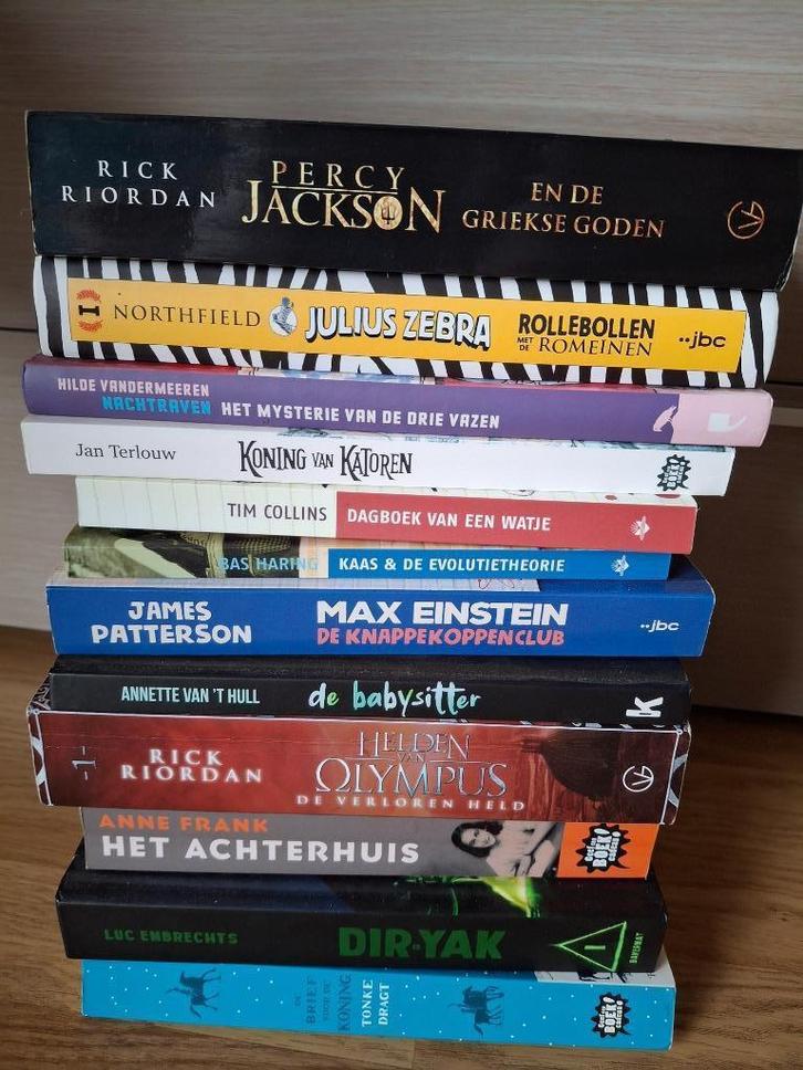 Bundel van 12 kinderboeken vanaf 10 jaar – leuk en spannend, Boeken, Kinderboeken | Jeugd | 10 tot 12 jaar, Gelezen, Fictie, Ophalen