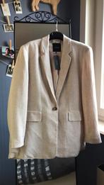 VMVerlucy LS Linen Blazer Vero Moda maat L, Kleding | Dames, Jasjes, Kostuums en Pakken, Nieuw, Jasje, Beige, Maat 42/44 (L)