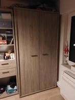 Slaapkamer 1 persoon in Spaanse eik, Huis en Inrichting, Slaapkamer | Complete slaapkamers, Ophalen, Gebruikt, Eenpersoons