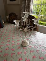 zware kandelaar met pegels, Ophalen of Verzenden