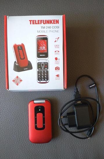 GSM-telefoons TM 240 COSI Bordeau, Telecommunicatie, Mobiele telefoons | Samsung, Ophalen of Verzenden, Zo goed als nieuw, Rood