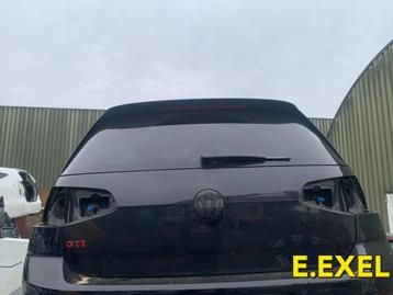 Achterklep Volkswagen Golf 7/7.5 GTI Zwart Kleine Schade beschikbaar voor biedingen