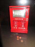 Coca cola vintage vending machine bank batterytoy, Ophalen of Verzenden
