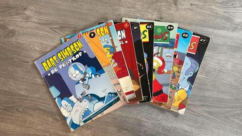 The Simpsons - 9 stuks - sc - 1998/2004, Boeken, Stripverhalen, Gelezen, Meerdere stripboeken, Ophalen of Verzenden