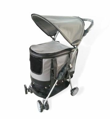 Poussette pliable pour chien ! Espace de vie amovible !, Enlèvement ou Envoi, Neuf