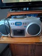 Ik heb nog een radio cd speler met 82 cds, TV, Hi-fi & Vidéo, Radios, Enlèvement, Comme neuf, Radio, Avec lecteur de CD