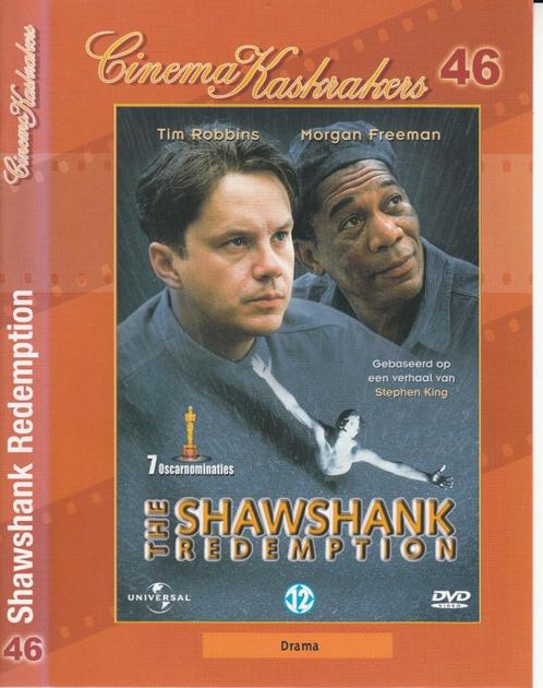 The Shawshank Redemption (1994) Tim Robbins - Morgan Freeman, CD & DVD, DVD | Thrillers & Policiers, Comme neuf, Mafia et Policiers