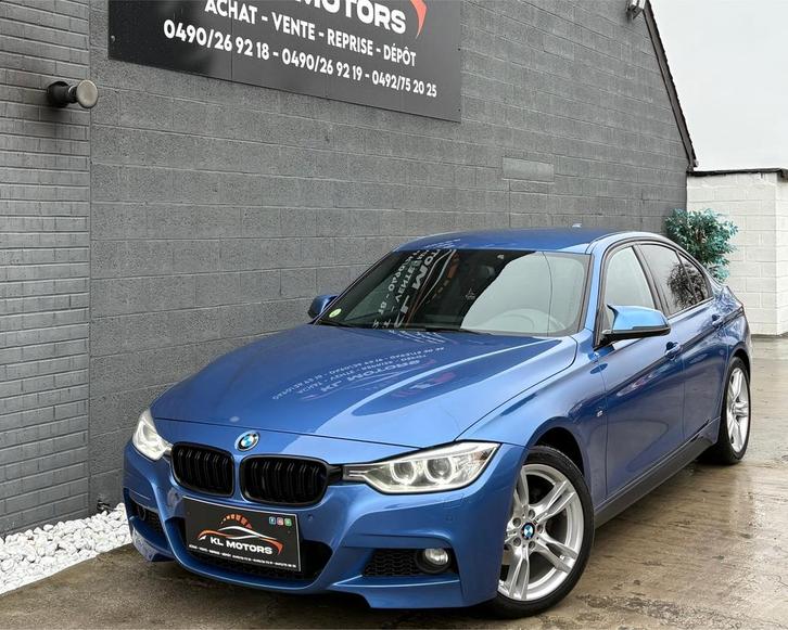 BMW 318D F30 PACK M LCI 143CV 2015 EURO 6B 190 000KM CARPASS, Autos, BMW, Entreprise, Série 3, Diesel, Euro 6, Berline, 5 portes