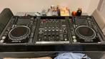 Cdj2000nxs2 (2x) djm900 nxs . Alles in grote kist op wielen, Musique & Instruments, DJ sets & Platines, Enlèvement, Utilisé, DJ-Set