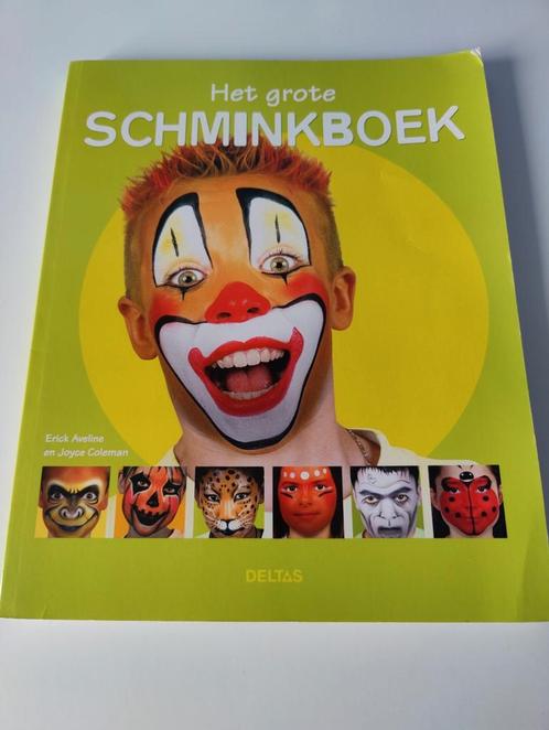 E. Aveline - Het grote schminkboek, Boeken, Kinderboeken | Jeugd | onder 10 jaar, Zo goed als nieuw, Ophalen of Verzenden