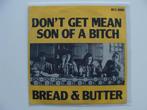 Bread And Butter – Don't Get Mean (1979), Cd's en Dvd's, Vinyl Singles, Ophalen of Verzenden, 7 inch, Rock en Metal, Single