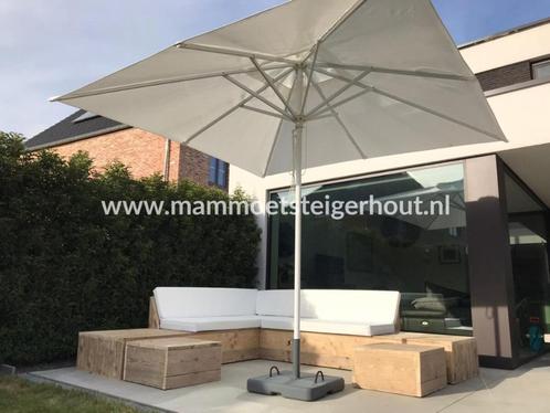 Steigerhout Hoekbank Loungebank Loungeset Tuinbank ACTIE!!, Tuin en Terras, Tuinsets en Loungesets, Nieuw, Loungeset, Steigerhout
