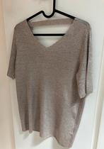 Blouse à col en V Object, Manches courtes, Taille 38/40 (M), Enlèvement ou Envoi, Beige