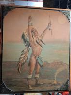 Décoration de peinture indienne, Enlèvement, Peinture