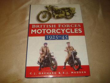 British Forces Motorcycles 1925-45 - Beau Livre de 186 Pages beschikbaar voor biedingen