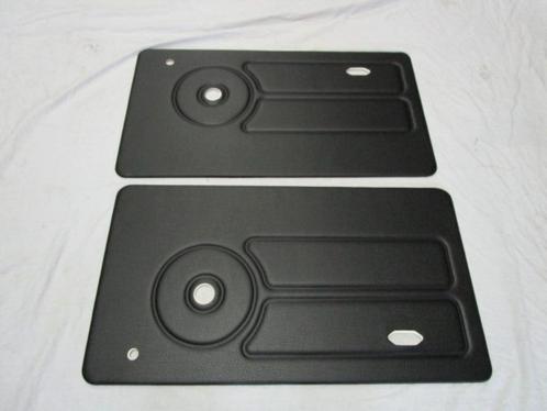set v 2 nwe deurpanelen ZWART 1976-80, CLASSIC MINI COOPER, Auto-onderdelen, Interieur en Bekleding, Mini, Oldtimer onderdelen