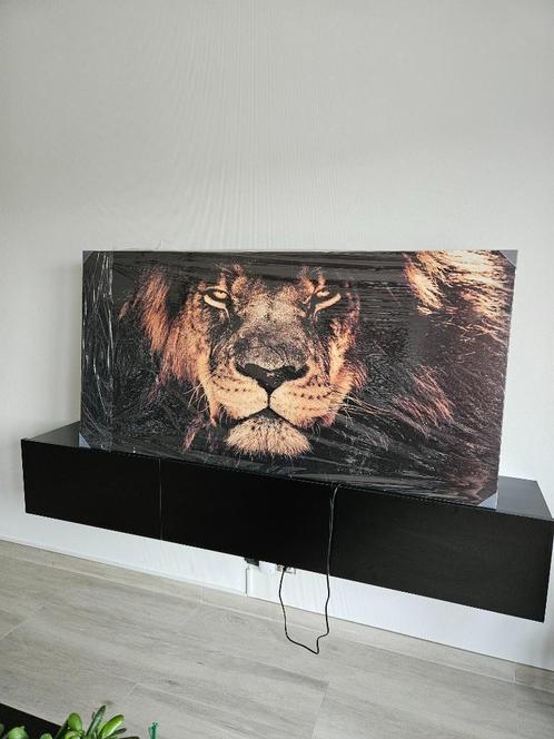 Frame met leeuwenkop 140 cm x 70 cm, Huis en Inrichting, Woonaccessoires | Wanddecoraties, Nieuw, Ophalen