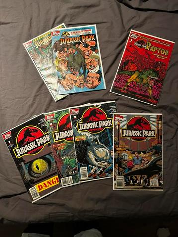 Jurassic Park - Originele Comics verzameling beschikbaar voor biedingen