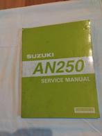 Manuel d'entretien Suzuki AN250, Motos, Modes d'emploi & Notices d'utilisation, Suzuki