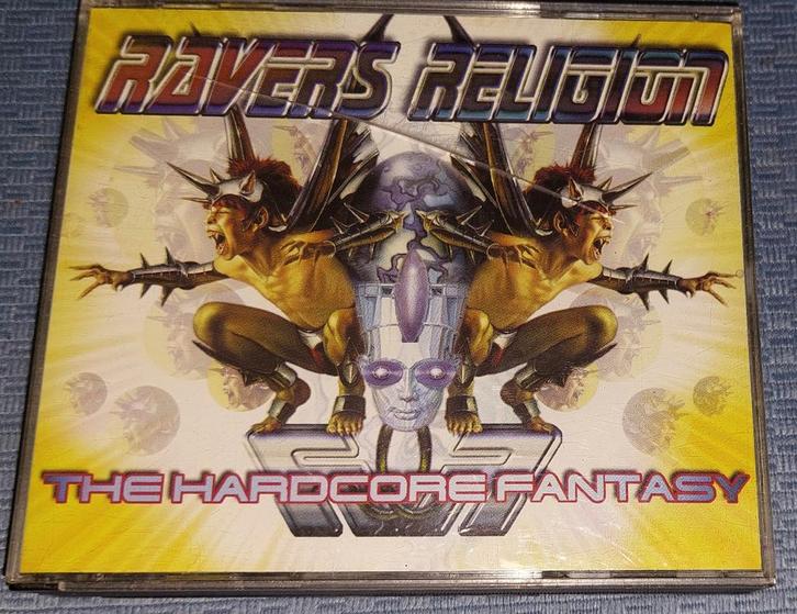 Ravers Religion — The Hardcore Fantasy (2 CD) bizarre, CD & DVD, CD | Dance & House, Utilisé, Techno ou Trance, Enlèvement ou Envoi