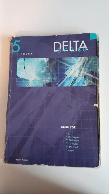 Delta 5 - Analyse, Enlèvement, Utilisé, Secondaire, Mathématiques A