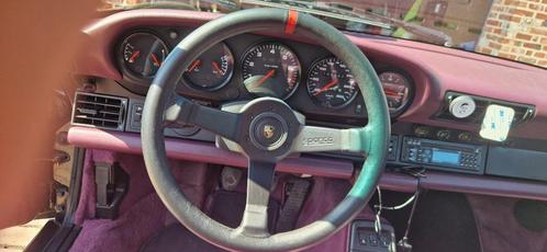 Lederen Sparco sportstuurwiel type L575 - Porsche 964, Auto-onderdelen, Interieur en Bekleding, Porsche, Gebruikt, Ophalen of Verzenden