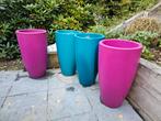 4 Pots de fleurs Elho Pure soft
(20€/pot), Tuin en Terras, Bloempotten, Kunststof, Gebruikt, Tuin, Overige vormen