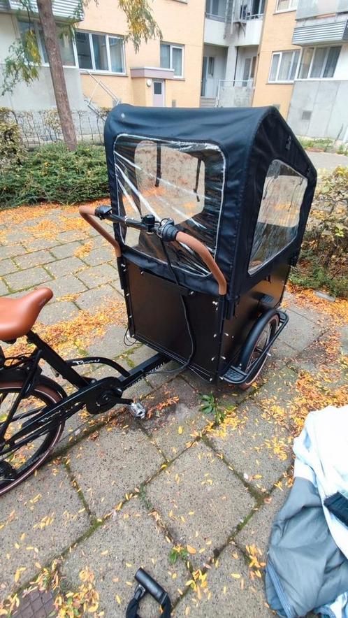Troy electronische bakfiets, Fietsen en Brommers, Fietsen | Bakfietsen, Zo goed als nieuw, Overige merken, 3 kinderen, Elektrisch