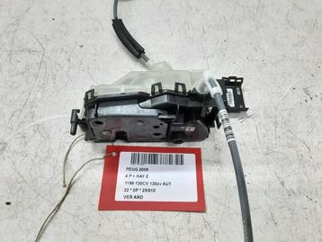 SERRURE DE PORTE ARRIÈRE DROITE Peugeot (PSA444434), Utilisé, Droite, Peugeot