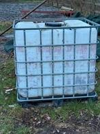 1000-liter vat, Tuin en Terras, Regentonnen, 150 liter of meer, Ophalen, Gebruikt, Met kraantje