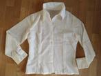 vintage geklede witte blouse, Kleding | Dames, Vintage, Verzenden, Maat 42/44 (L)