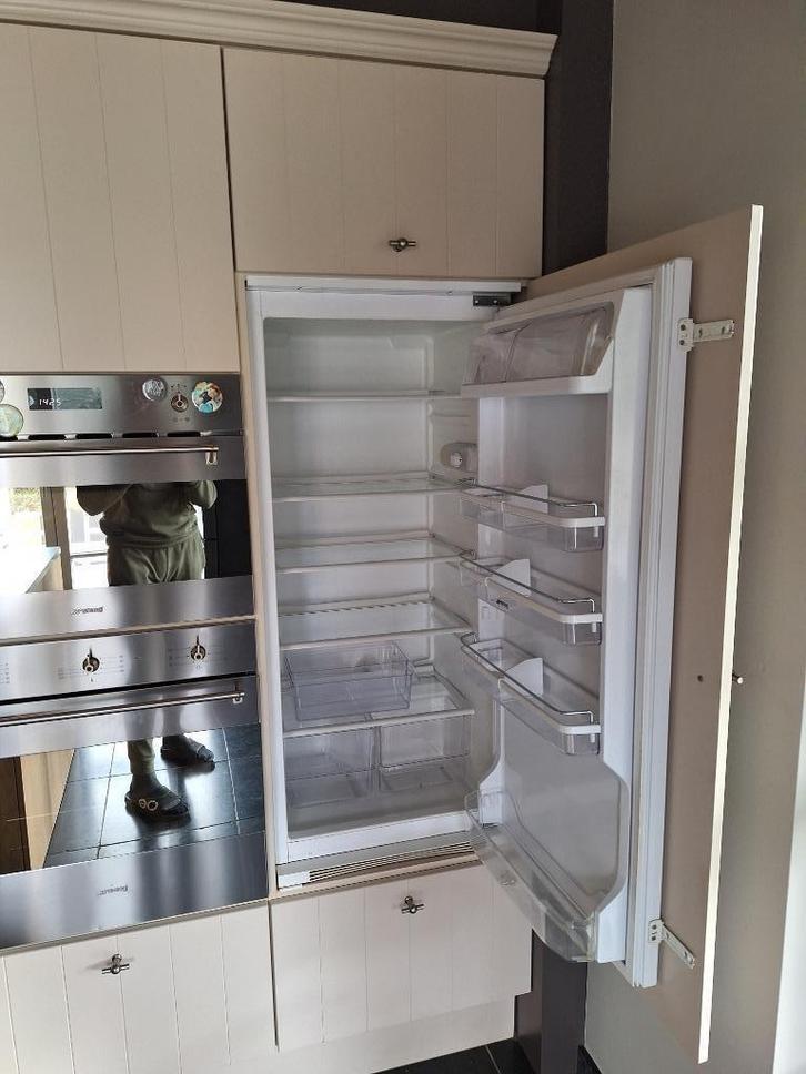 Volledig integreebaar inbouwfrigo smeg, Huis en Inrichting, Keuken | Keukenelementen, Gebruikt, 100 tot 150 cm, 50 tot 100 cm