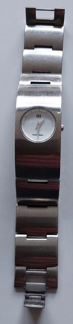 Dames horloge Danish design, Staal, Staal, Polshorloge, Zo goed als nieuw