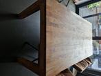 Eetkamertafel, Huis en Inrichting, Ophalen, Gebruikt, Teakhout, 50 tot 100 cm