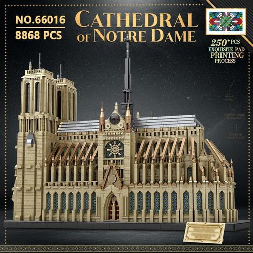 Notre Dame de Paris  Reobrix 66016, Hobby en Vrije tijd, Modelbouw | Overige, Zo goed als nieuw, Ophalen