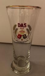 Oud bierglas ‘Hougaerde Das Ale’, Collections, Marques de bière, Comme neuf, Enlèvement ou Envoi, Verre ou Verres