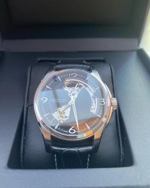 Montre Hamilton Open Heart Jazzmaster, Handtassen en Accessoires, Horloges | Heren, Zo goed als nieuw, Ophalen of Verzenden