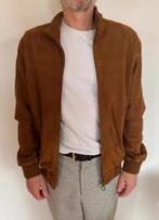 Veste en daim vintage "Trapper", Ophalen, Bruin, Gedragen, Trapper
