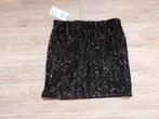 zwarte glitterrok en zwarte glitterbroek (maat 40) NIEUW, Maat 38/40 (M), Nieuw, Ophalen of Verzenden, Knielengte