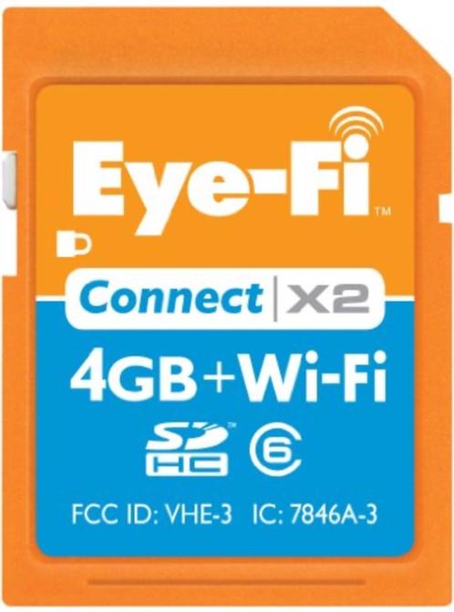 Eye-Fi 4GB sd kaart met ingebouwde wifi (nieuw), TV, Hi-fi & Vidéo, Photo | Cartes mémoire, Neuf, SD, 4 GB, Enlèvement ou Envoi
