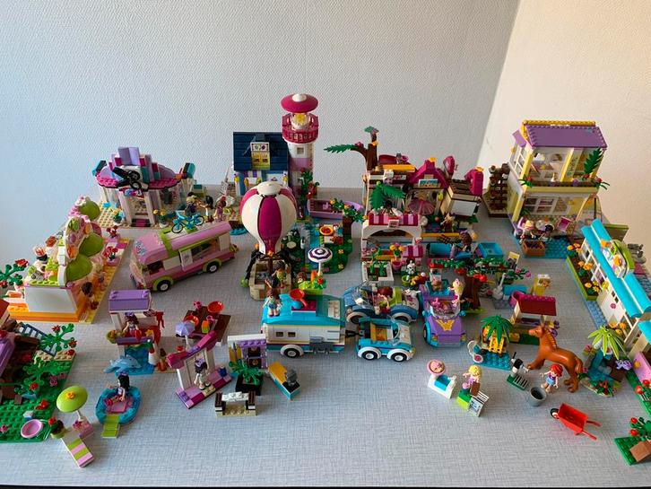 Verzameling Lego Friends - speelgoed meisjes, Kinderen en Baby's, Speelgoed | Duplo en Lego, Zo goed als nieuw, Lego, Complete set