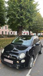 Fiat 500, Auto's, Euro 5, Bruin, Leder, Bruin